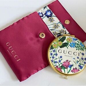 Authentic Gucci Florals Compact Mirror By GUCCI Beauty